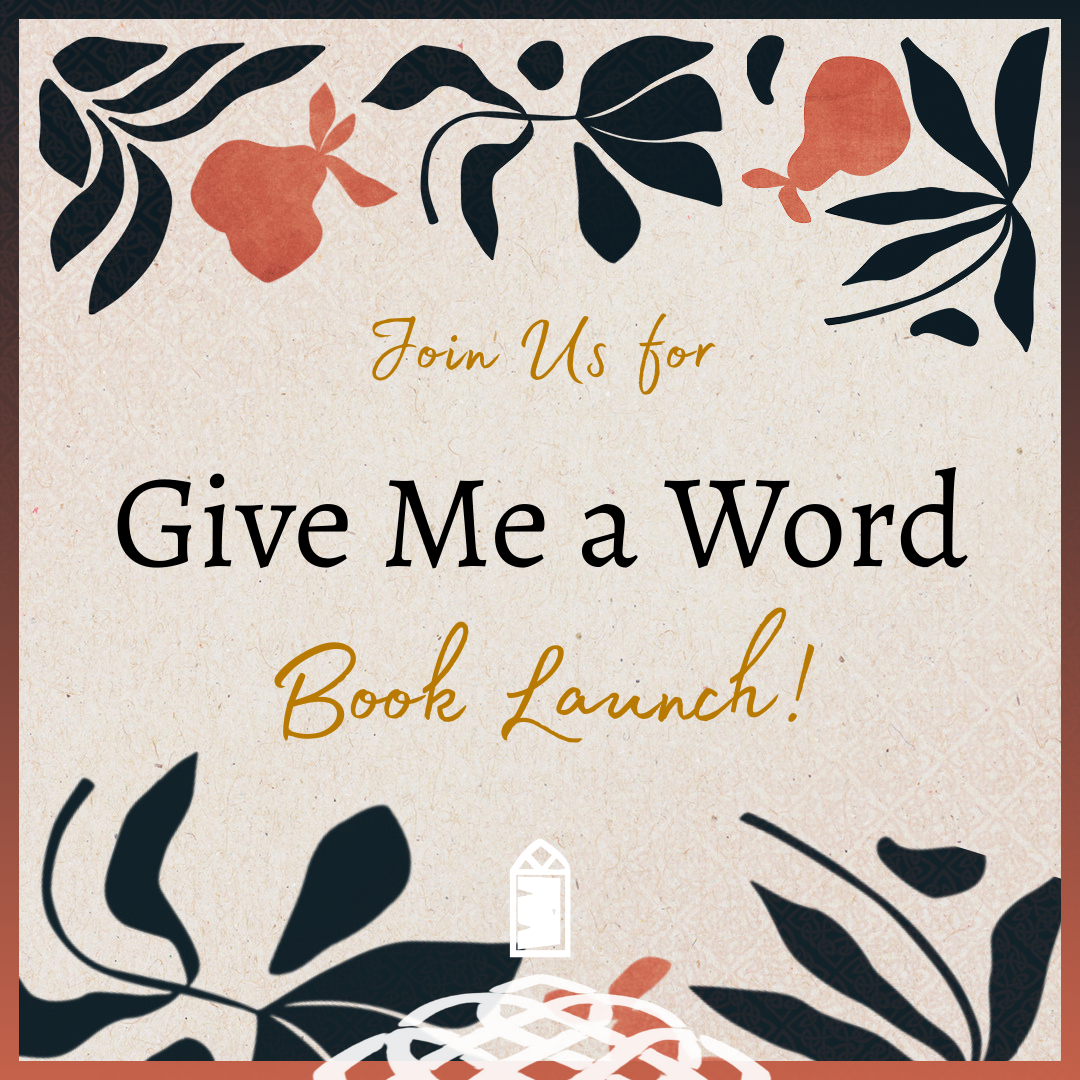Give Me a Word Book Launch